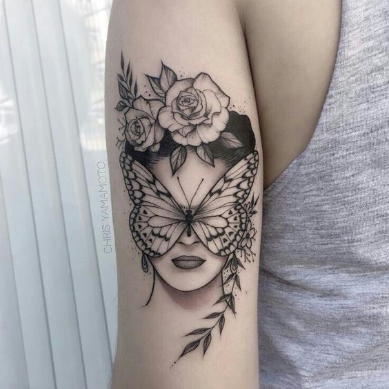 Tatuajes en Cara para Mujer 68
