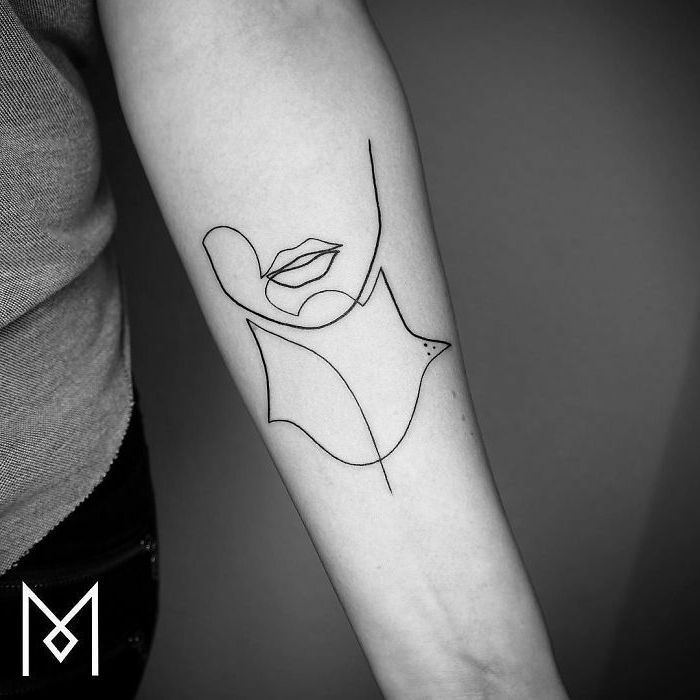 Tatuajes en Cara para Mujer 65