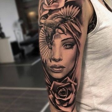 Tatuajes en Cara para Mujer 63