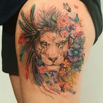 Tatuajes en Cara para Mujer 26