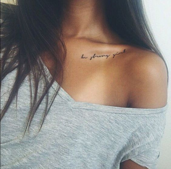 Tatuajes en Clavícula para Mujer 53