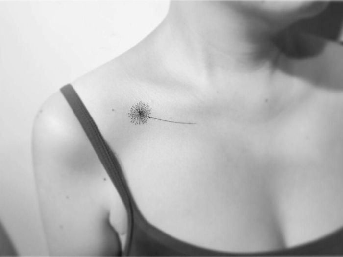 Tatuajes en Clavícula para Mujer 43