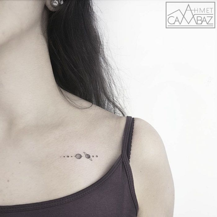 Tatuajes en Clavícula para Mujer 42