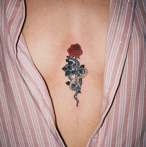 Tatuajes en Clavícula para Mujer 6