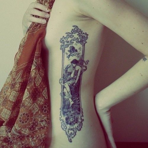 Tatuajes en Costado para Mujer 9