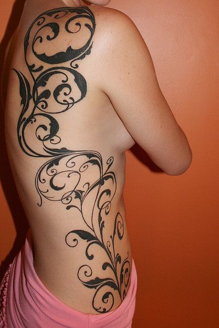 Tatuajes en Costado para Mujer 5