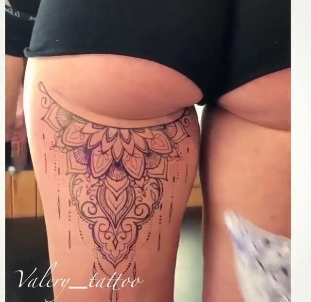 Tatuajes en Glúteos para Mujer 3