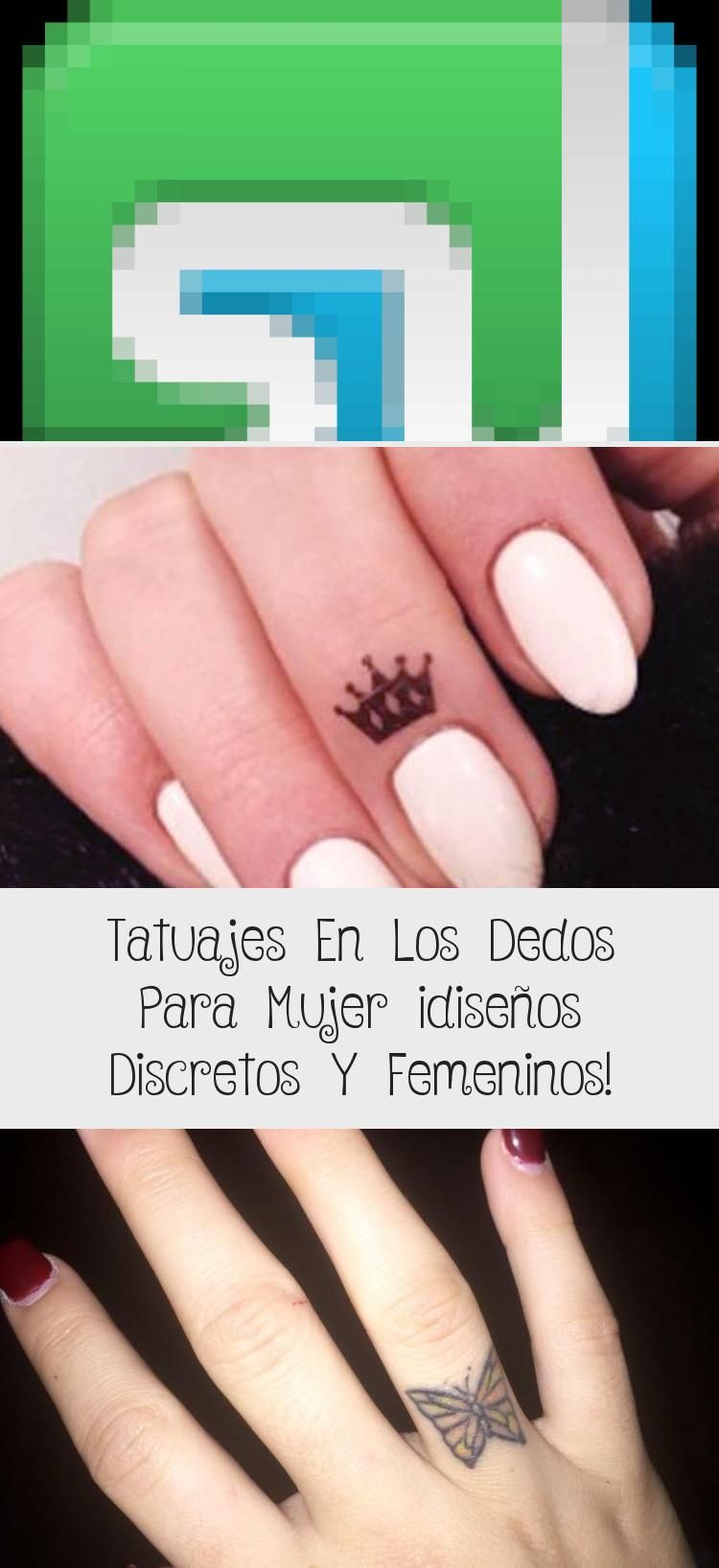 Tatuajes en Dedos para Mujer 20