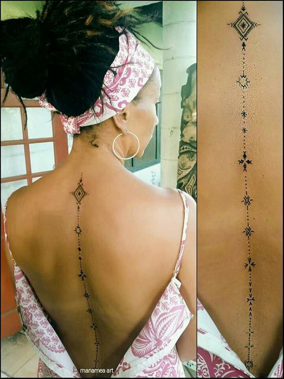 Tatuajes en Espalda para Mujer 79