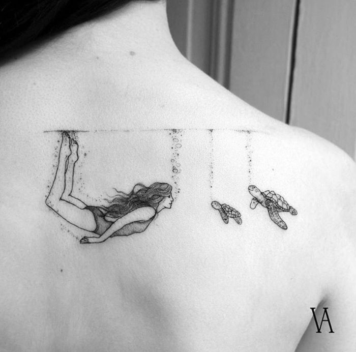 Tatuajes en Espalda para Mujer 41