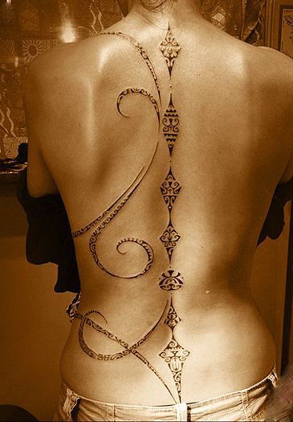 Tatuajes en Espalda para Mujer 24