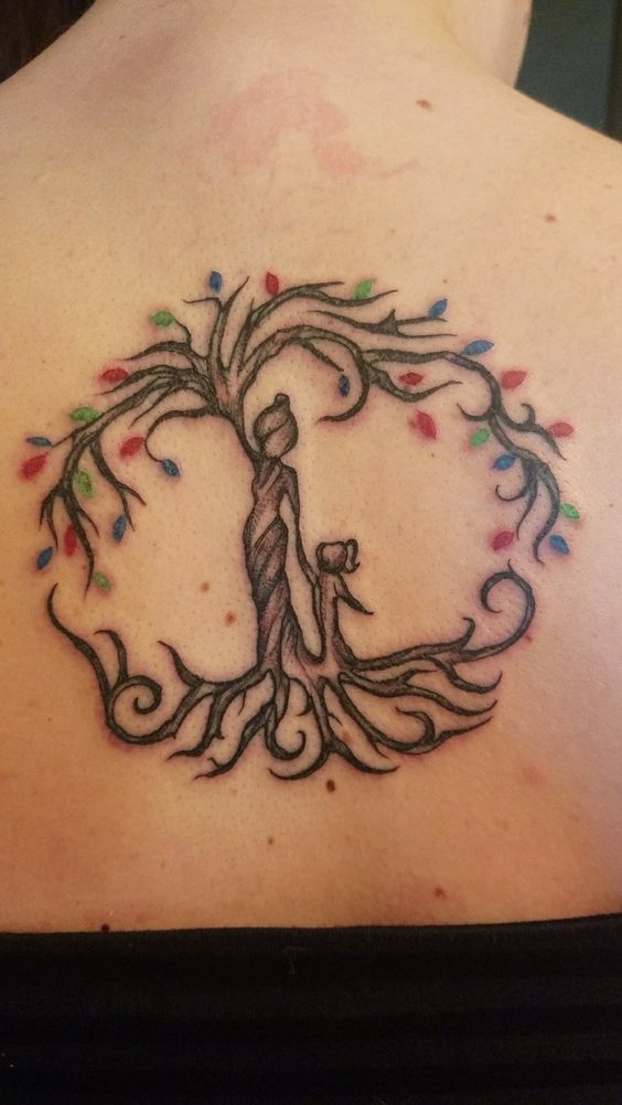 Tatuajes en Espalda para Mujer 10
