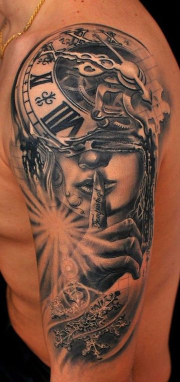 Tatuajes en Gemelo para Mujer 59