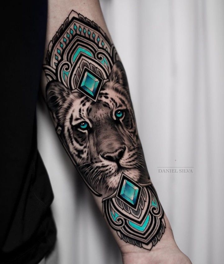 Tatuajes en Gemelo para Mujer 52