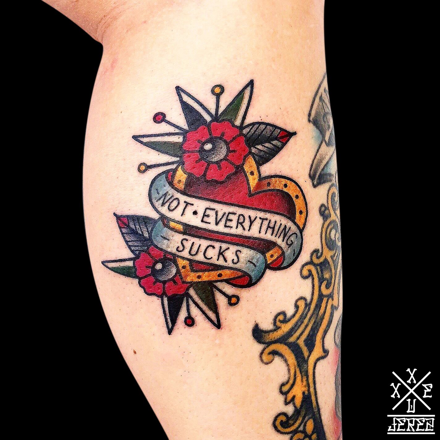 Tatuajes en Gemelo para Mujer 47