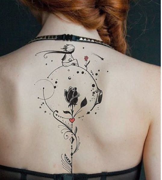Tatuajes en Gemelo para Mujer 29