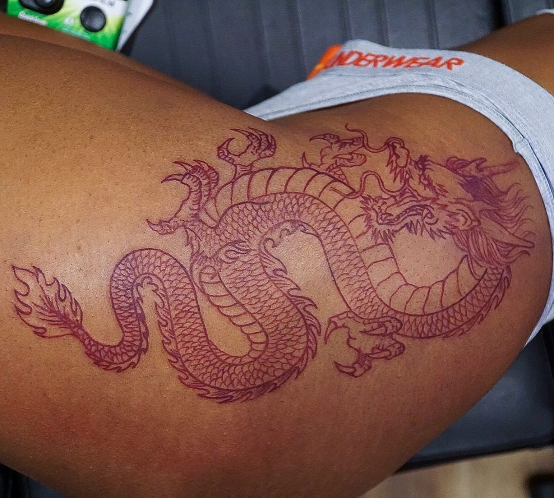 Tatuajes en Gemelo para Mujer 20
