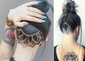 Tatuajes en Nuca para Mujer 4