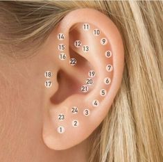Tatuajes en Oreja para Mujer 42