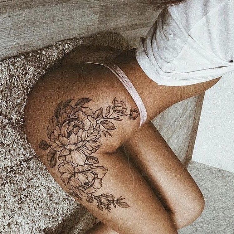 Tatuajes en Pierna para Mujer 34
