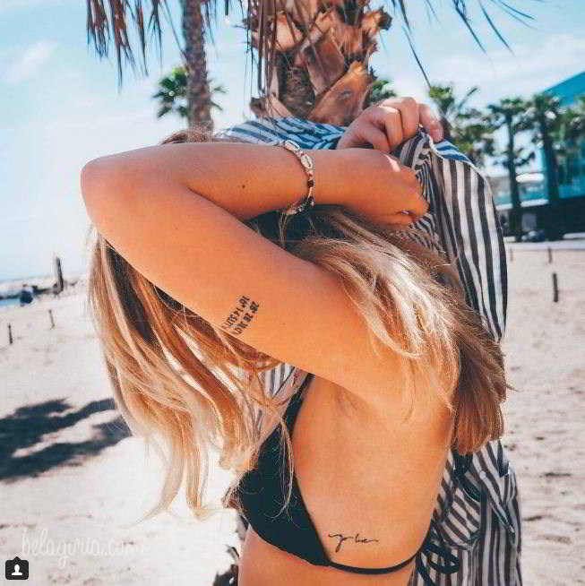Tatuajes en Pierna para Mujer 22