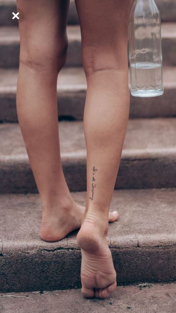 Tatuajes en Pierna para Mujer 14