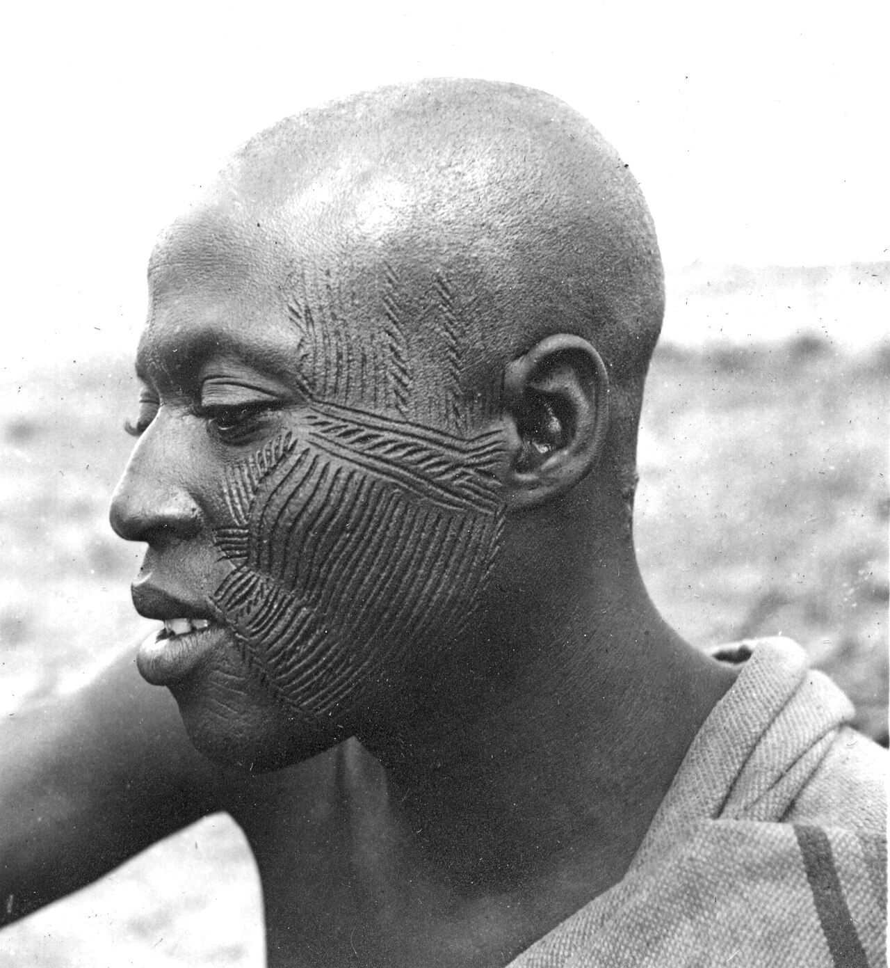 Scarification in Africa (c. 1943)