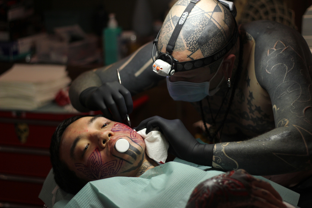 Scarification by Iestyn Flye
