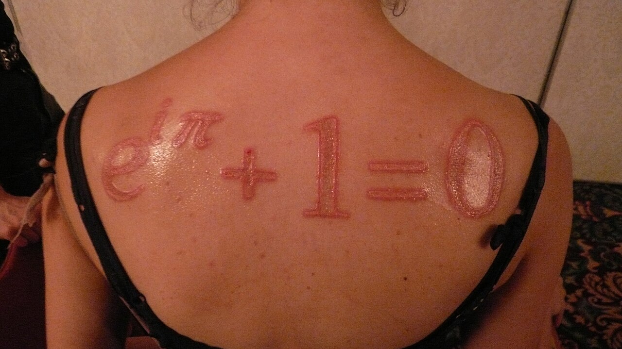 Euler's identity scarification, 3PiCon, Springfield, MA