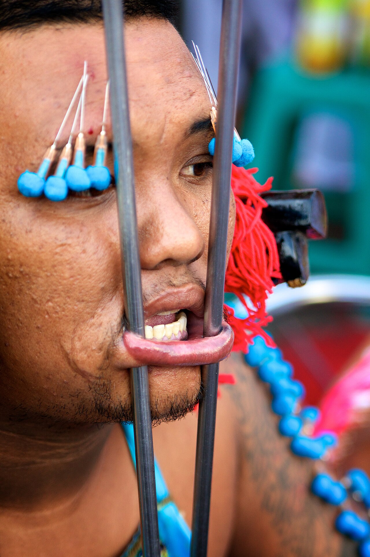 2011 Vegetarian festival in Phuket! Bang Neow Shrine street procession.