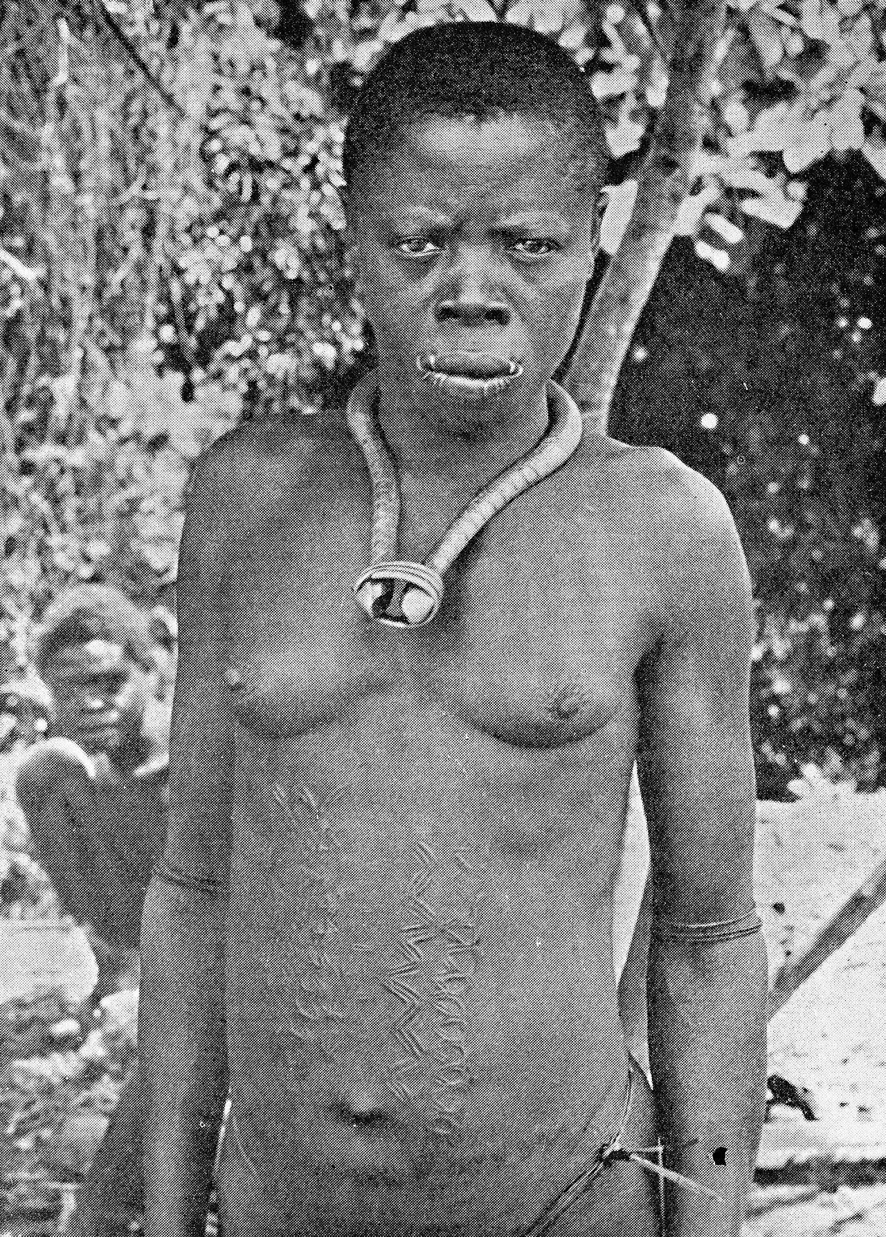 Figures 1 & 2Illustrations of Boamba women wearing neck-rings and lip rings.General CollectionsKeywords: body decoration; artificial deformation; indigenous non-european medicine; Ethnography;