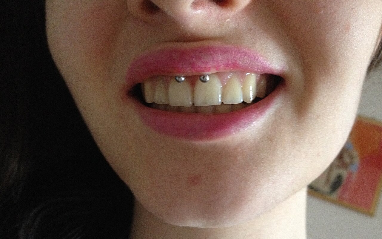piercing smiley