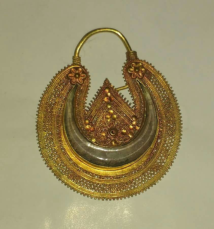Kundu Nath or Karolu Nose Ring, Himachali Style (murki)