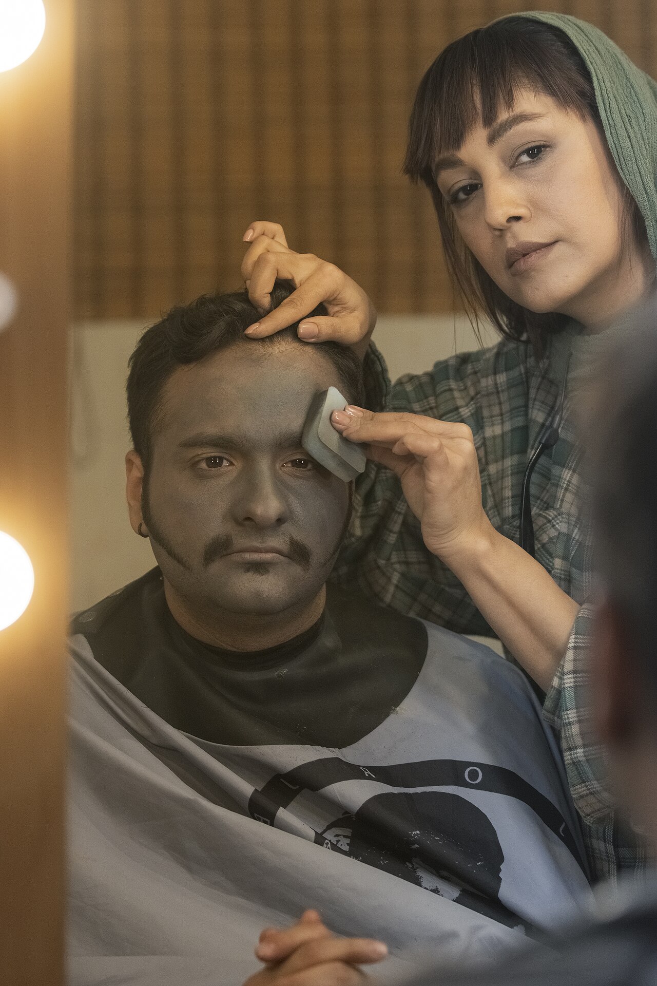A make-up artist, also called a makeup artist, and often shortened to MUA, is an artist whose medium is the human body, applying makeup and prosthetics on others for theatre, television, film, fashion