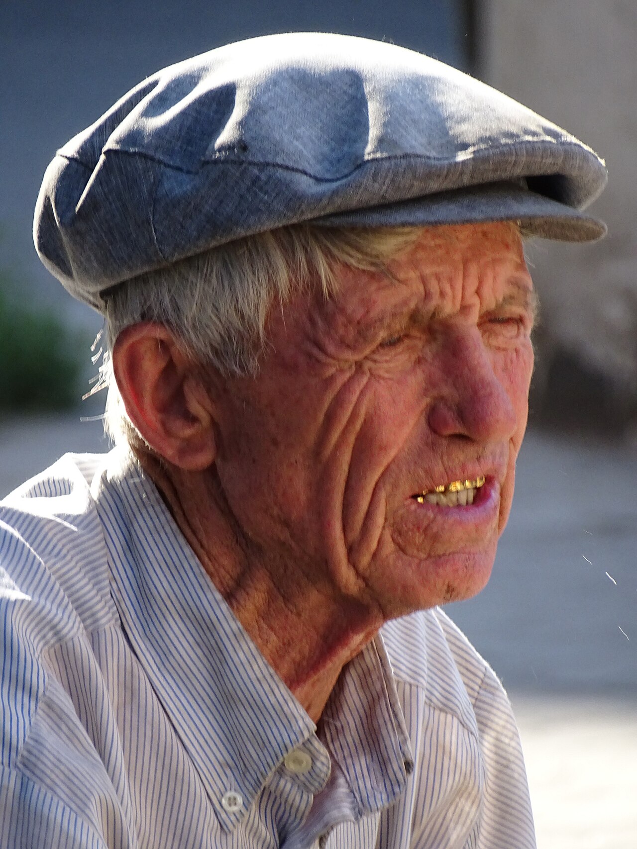 Elderly Man with Gold Teeth - Dnipropetrovsk - Ukraine